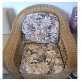 INDOOR/OUTDOOR WICKER CHAIR-SEAT