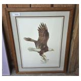 FRAMED EAGLE PRINT