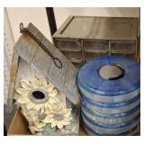 BIRD HOUSE AND FASTENERS