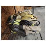 RYOBI SANDER, RATCHET STRAPS, MISC