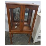 MIRRORED BACK LIGHTED  CABINET
