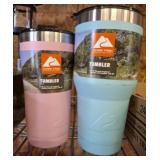 2 PC OZARK TRAIL TUMBLERS