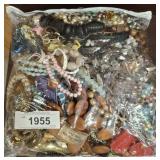 LARGE BAG OF COSTUME JEWELRY