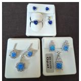 MARKED STERLING SILVER SILVER JEWELRY