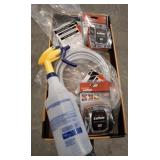 TAPE MEASURES, SPRAYERS, WATER LINES
