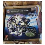 NFL HELMET PUZZLE, FLAGS, MISC