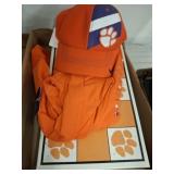 CLEMSON CHECKERS, HAT AND SHIRT