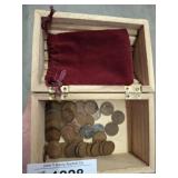 CHEST OF WHEAT PENNIES