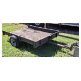 HARDEE 5X7 TILT TRAILER, SINGLE AXLE