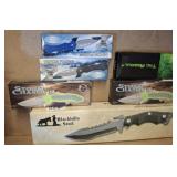 FIXED BLADE AND FOLDING KNIVES