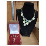 2 PC COSTUME JEWELRY NECKLACE SETS