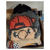 T SHIRTS, HATS, CLOTHING