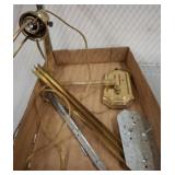 BRASS SCONCE LAMP