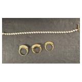 GROUP OF SOME 925 JEWELRY