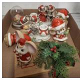 ASSORTED MOUSE FIGURINES