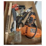 B&D DRILL CORDED,WIRE BRUSH, HATCHET, PIPE CUTTER,