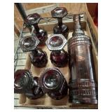AVON RUBY CORDIALS, BOTTLE