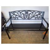 METAL PARK BENCH
