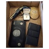 BELT BUCKLE, MISC WALLETS