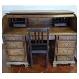 JASPER CABINET CO ROLL TOP DESK