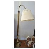 BRASS GOOSE NECK LAMP48IN