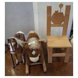DOLL HORSE AND MINIATURE HOBBY HORSE
