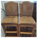 MICROFIBER STOOLS PAIR