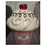 CUP CAKE COOKIE JAR