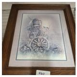 FRAMED AND MATTED PRINT18X22