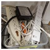 SURGE PROTECTORS, CORDS, MISC