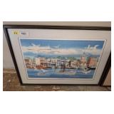 JOHN HENRY GEORGETOWN WATERFRONT PRINT 30X22