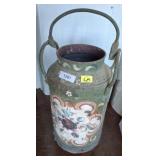 DECORATIVE MILK CAN-NO LID