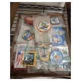 ASSORTED GIRLSCOUT PATCHES