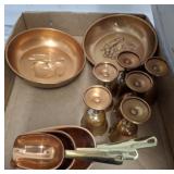 COPPER CORDIALS, ICE SCOOPS, MISC
