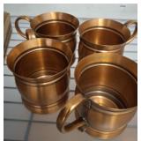 GREGORIAN COPPER MUGS
