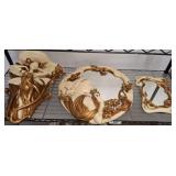 DECORATIVE MIRRORS AND WALL SCONCES
