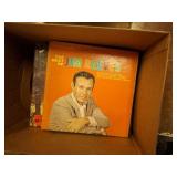 BOX ASSORTED RECORD ALBUMS