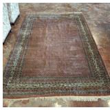 VINTAGE ORIENTAL RUG SHOWS WEAR