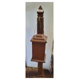 PAINTED DISTRESSED LAMP