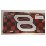 EARNHARDT JR LICENSE TAG