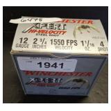 WINCHESTER 12 GA 4 SHOT 25 RDS SHOT SHELLS
