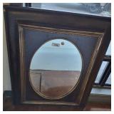 FRAMED BEVELED MIRROR