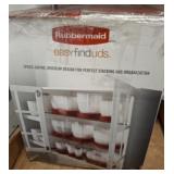 RUBBERMAID STORAGE CONTAINERS