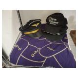 CROWN ROYAL BLANKET, HATS, AVIATOR HAT
