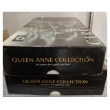 CIRCLE WARE QUEEN ANNE COLLECTION FLUTES