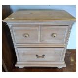 BLEACHED PINE NIGHT STAND