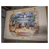 FABRIC MACHE NATIVITY SET