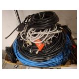 ASSORTED CABLES AND WIRING