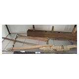 GROUP OF VINTAGE WOOD WORKING TOOLS