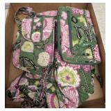 VERA BRADLEY HAND BAGS AND CLUTCHES
